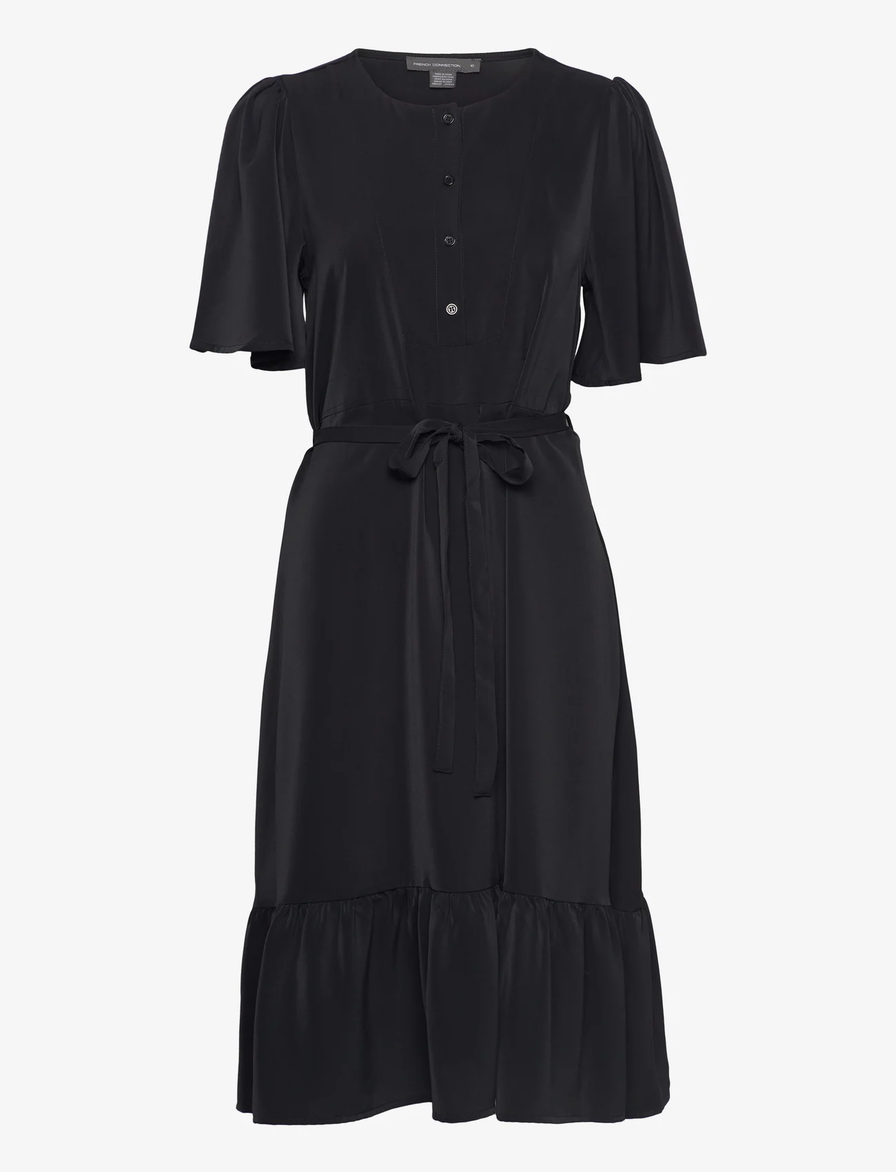 French Connection - HENLEY ANGEL M - marškinių tipo suknelės - black - 0