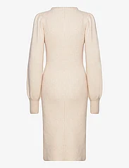 French Connection - KESSY PUFF SLEEVE DRESS - knitted dresses - oatmeal - 1