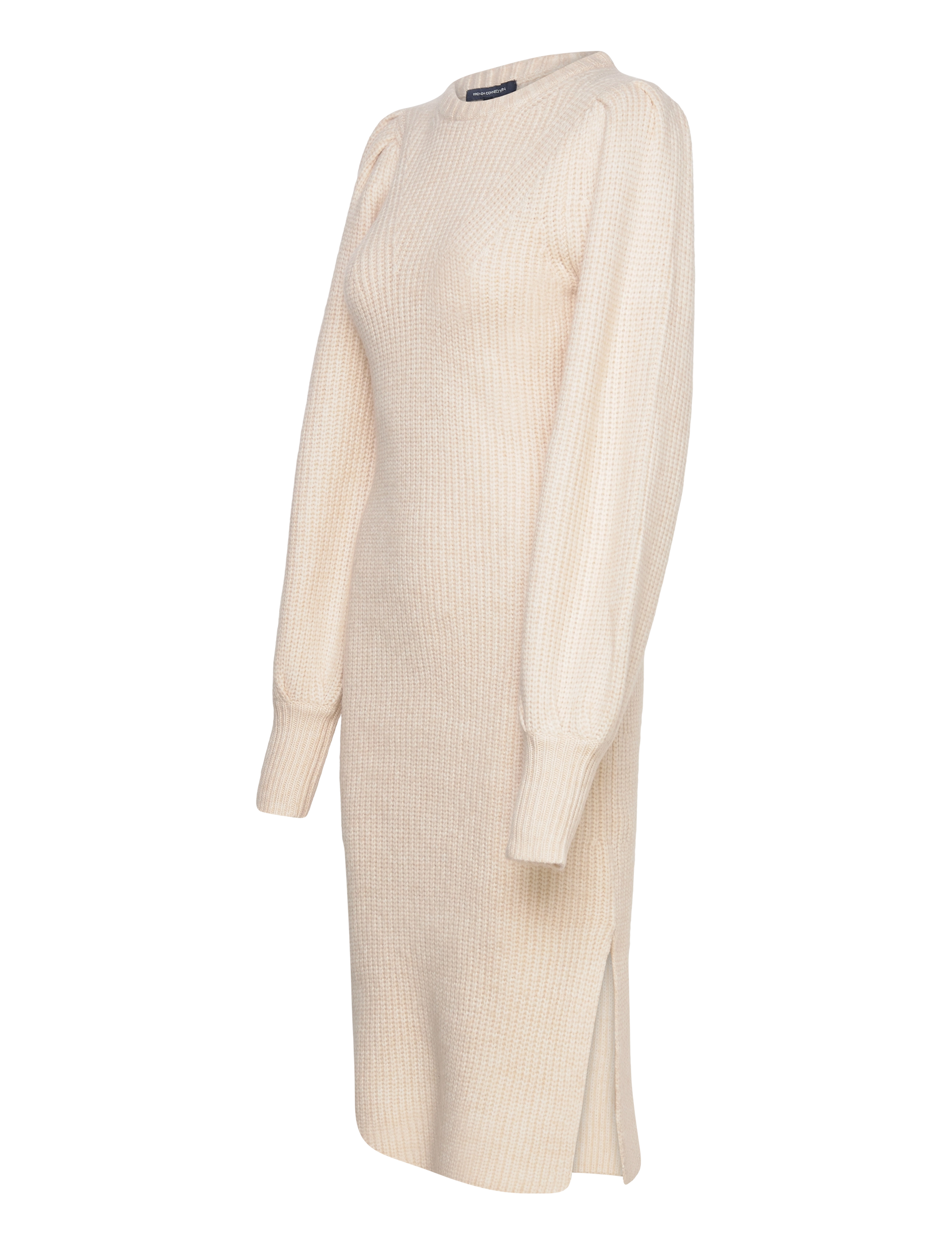 French Connection - KESSY PUFF SLEEVE DRESS - oatmeal - 2