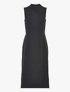 ECHO CREPE MOCK NECK DRESS, French Connection