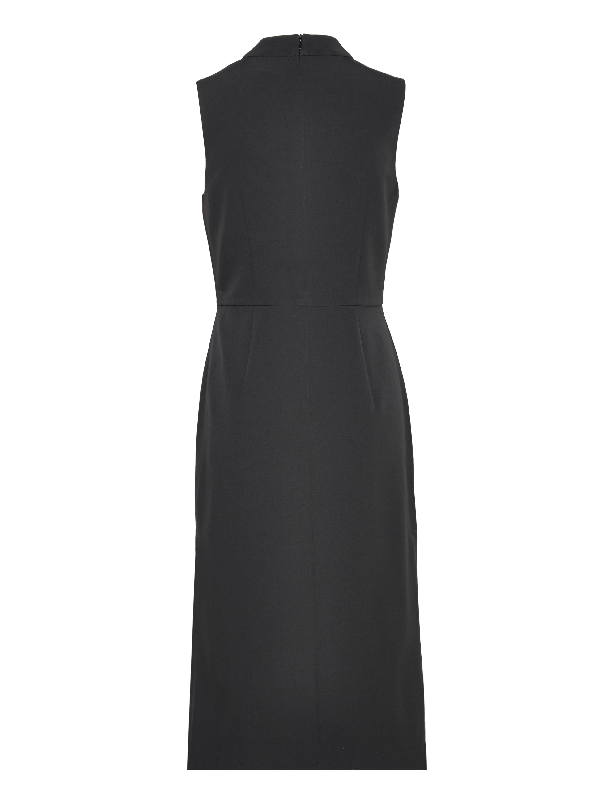French Connection - ECHO CREPE MOCK NECK DRESS - blackout - 2