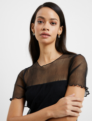 French Connection - SASKIA RUCHED DRESS - blackout - 3