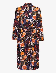 French Connection - BROOK DELPHINE SHIRT DRESS - sukienki koszulowe - blackout - 0