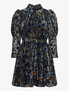 AVERY BURNOUT LS DRESS, French Connection