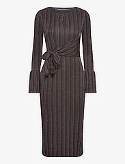 French Connection - PAULA KEYHOLE DRESS - odzież imprezowa w cenach outletowych - blackout multi - 0