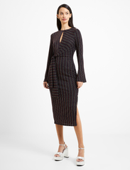 French Connection - PAULA KEYHOLE DRESS - vakarėlių drabužiai išparduotuvių kainomis - blackout multi - 3