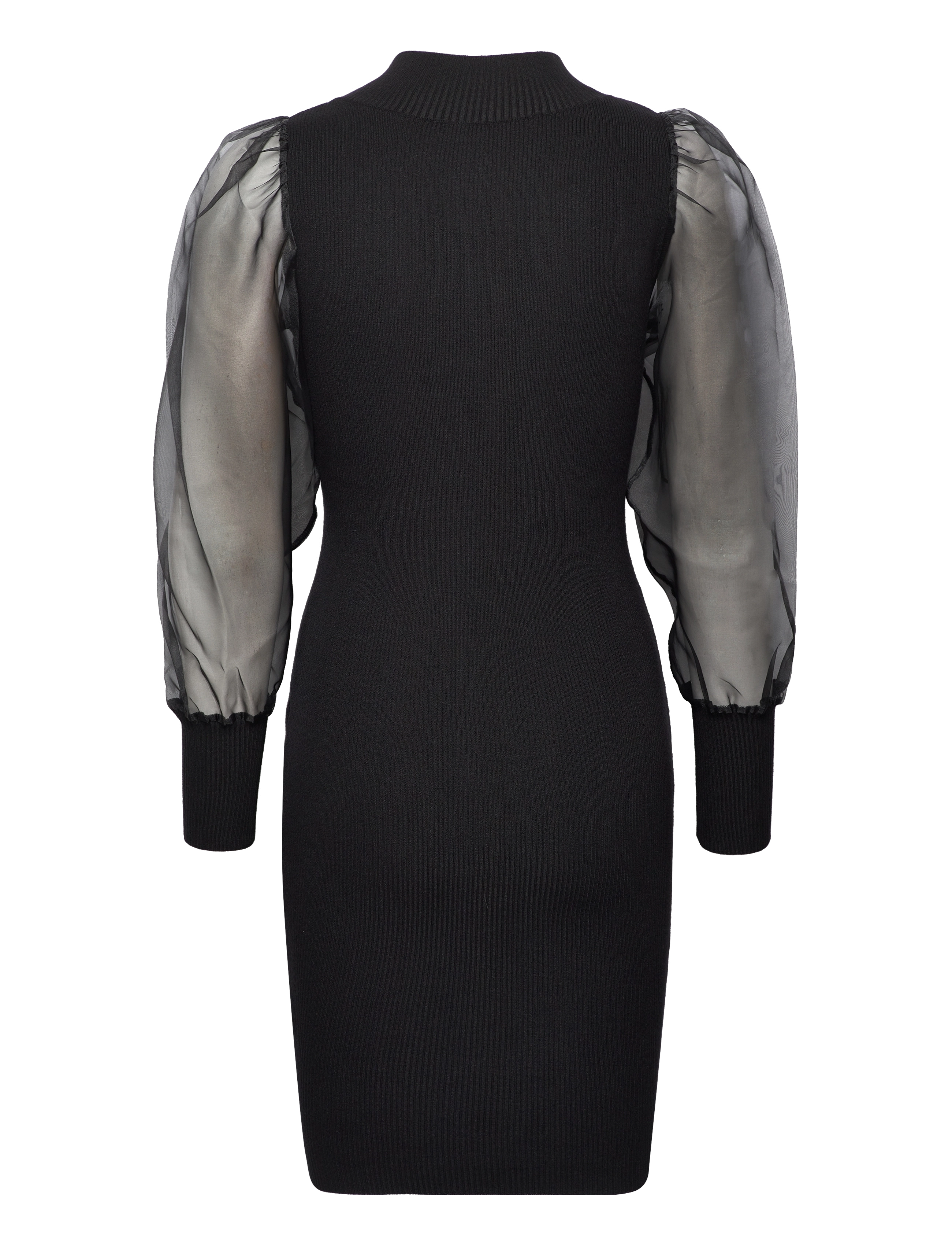 French Connection - KRISTA ORGANZA LS DRESS - blackout - 1