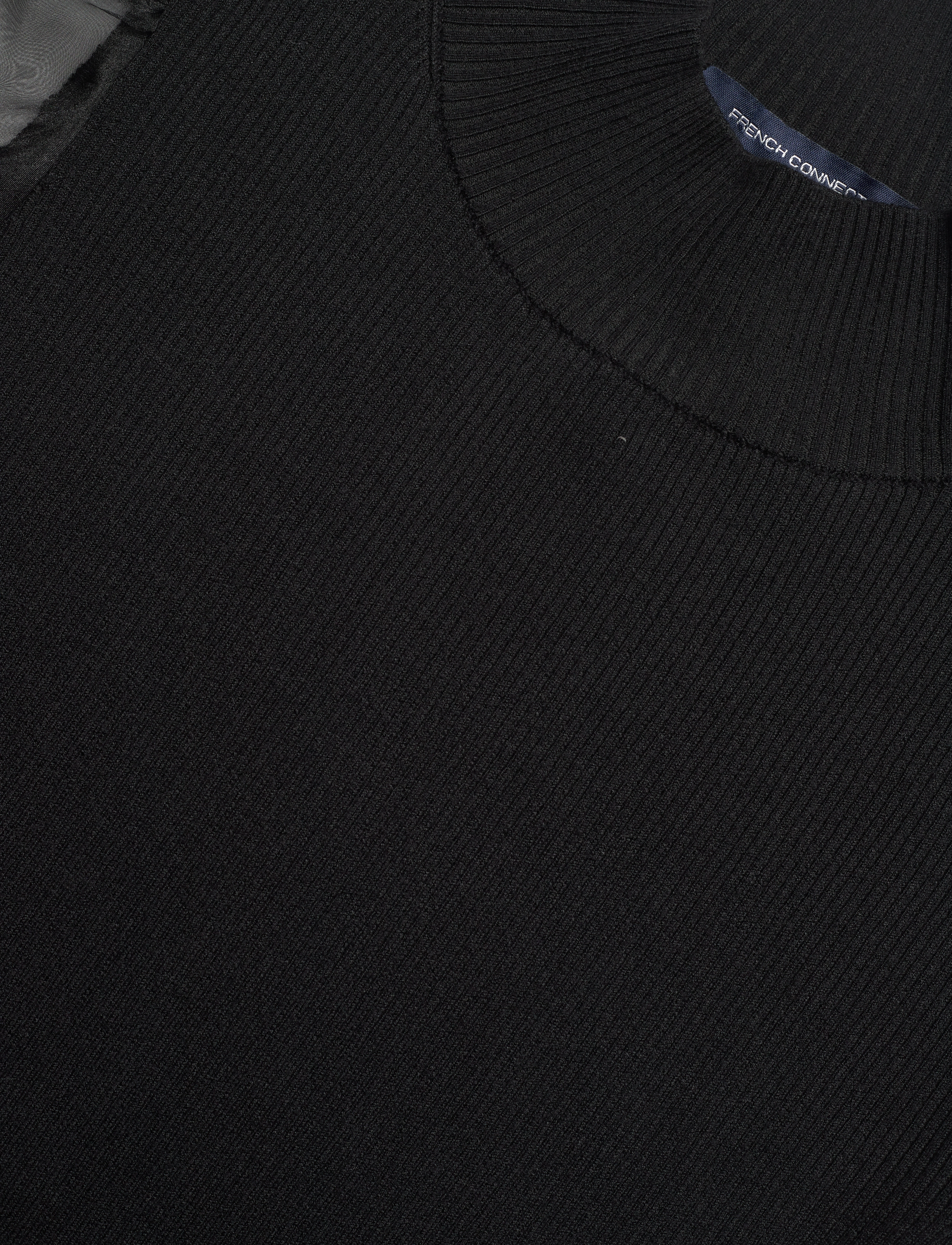 French Connection - KRISTA ORGANZA LS DRESS - blackout - 5