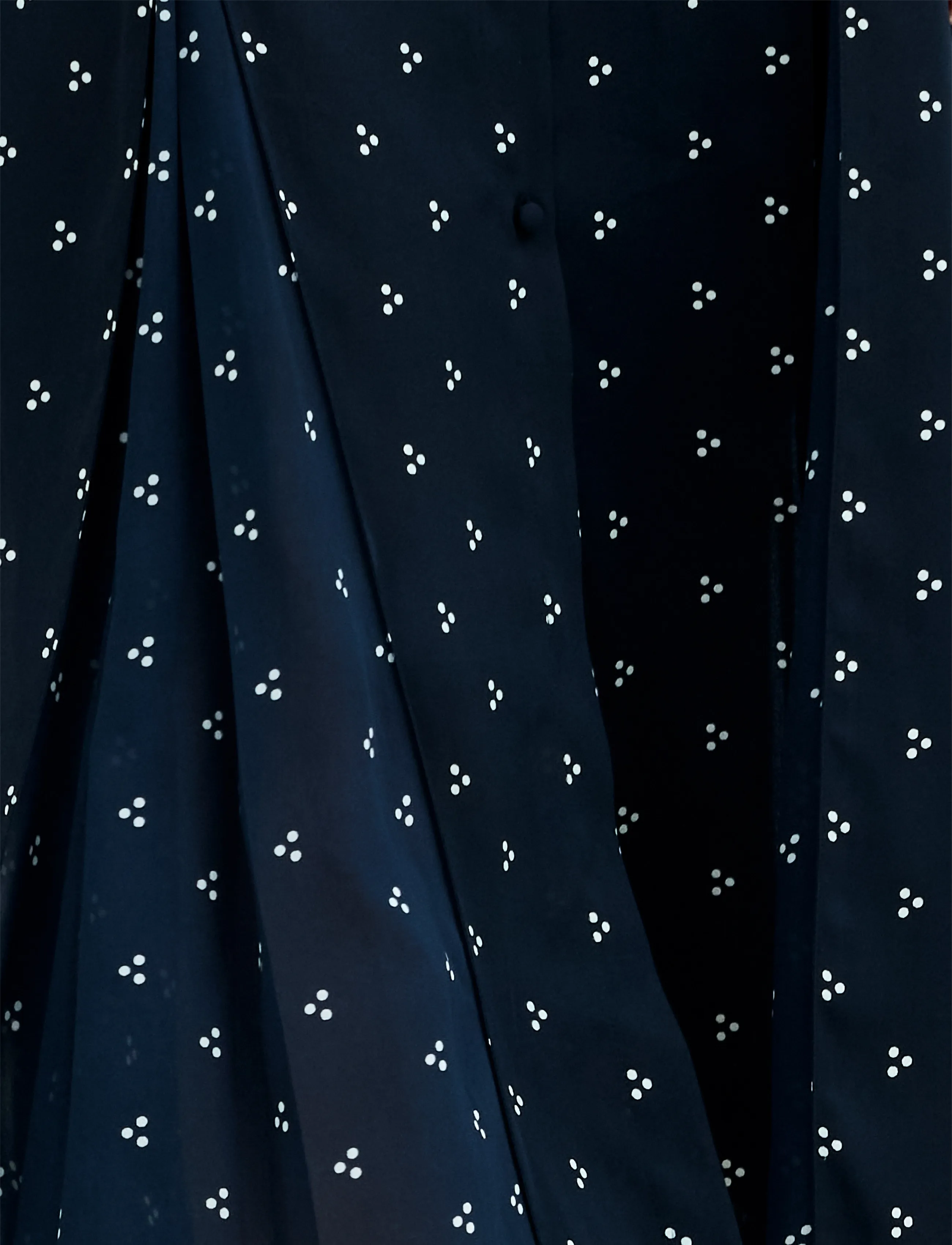 French Connection - LAINEY MILA GGT MIX MIDI SHIRT DRESS - sommarklänningar - new navy - 4