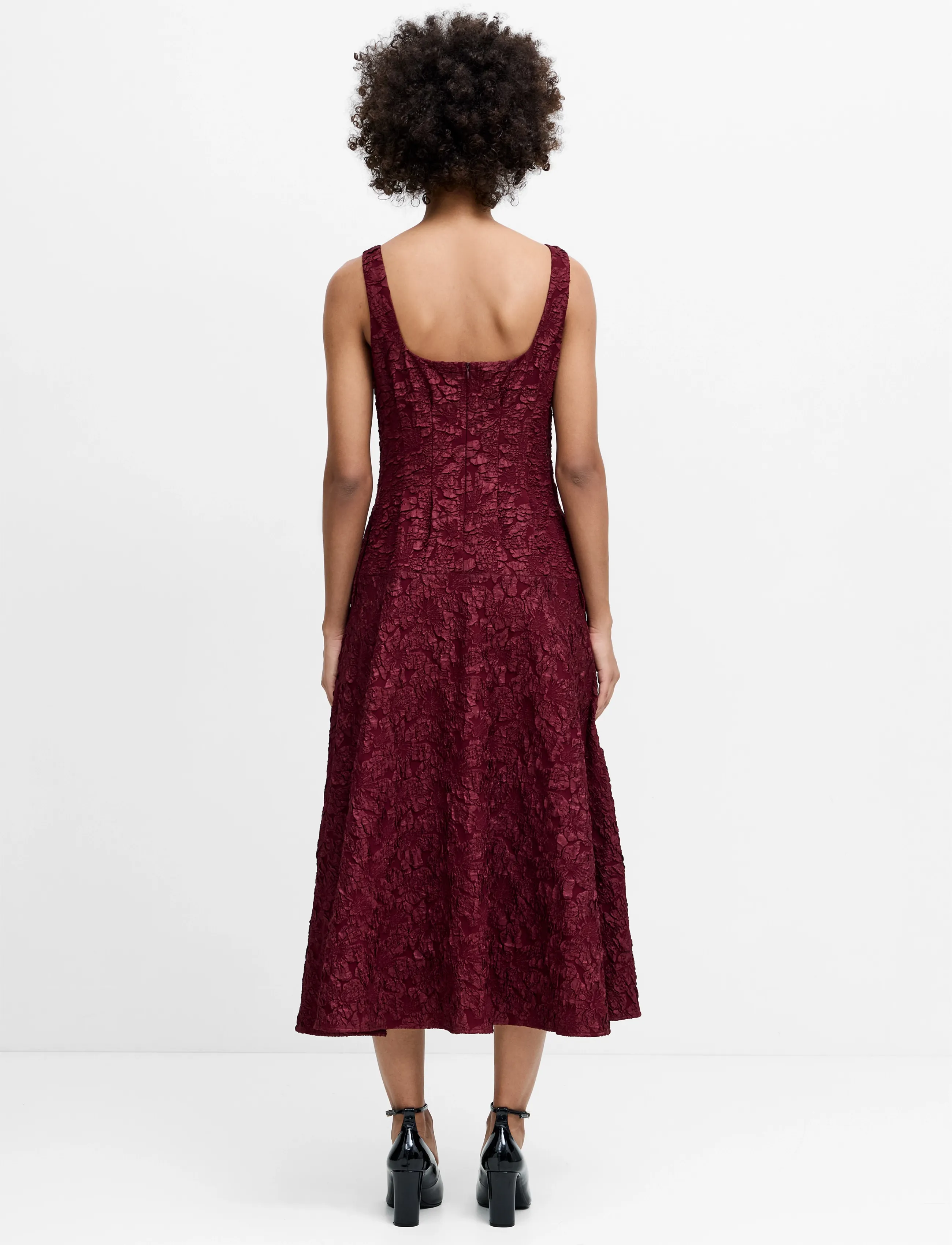 Milenda Jacquard Midi Dress 3