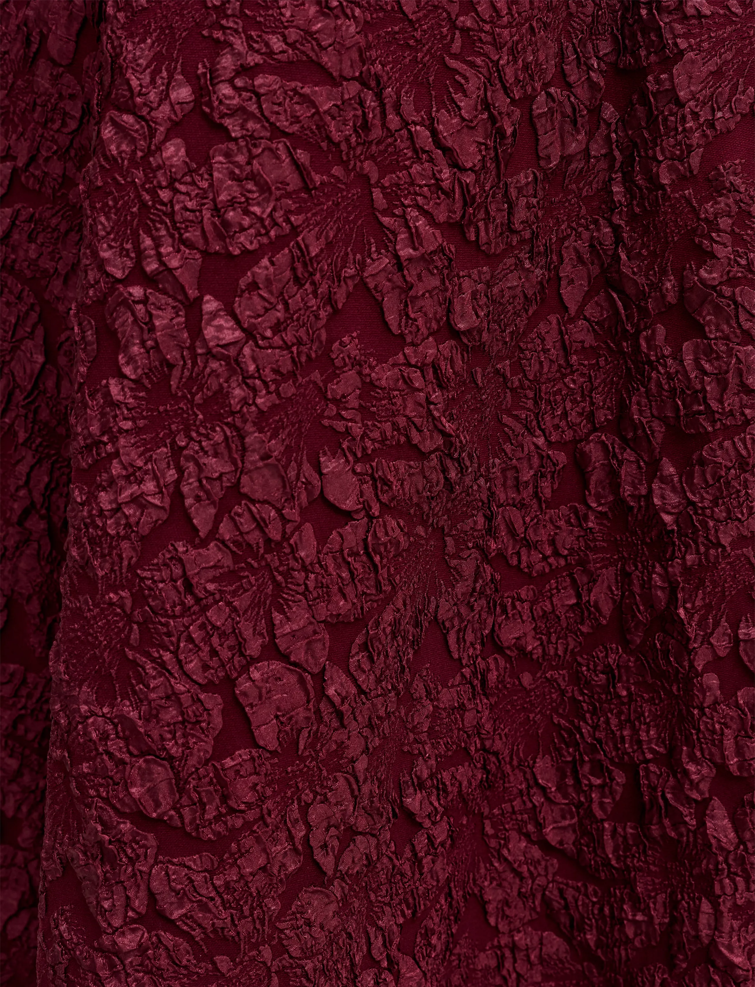 French Connection - MILENDA JACQUARD MIDI DRESS - midikleider - cherry liqueur - 4