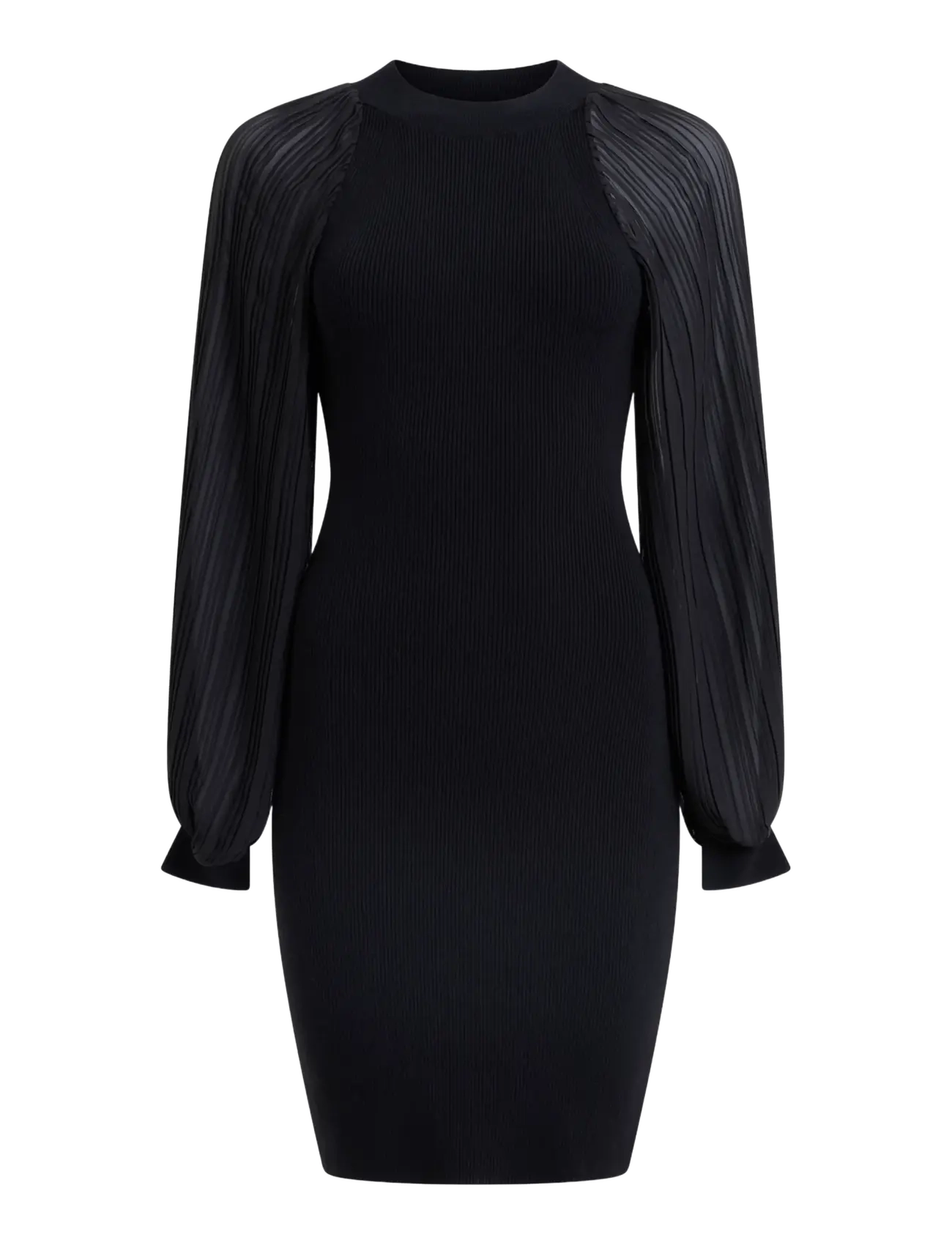 French Connection - KRISTA ORGANZA RUFFLE DRESS - cocktailkjoler - black - 1