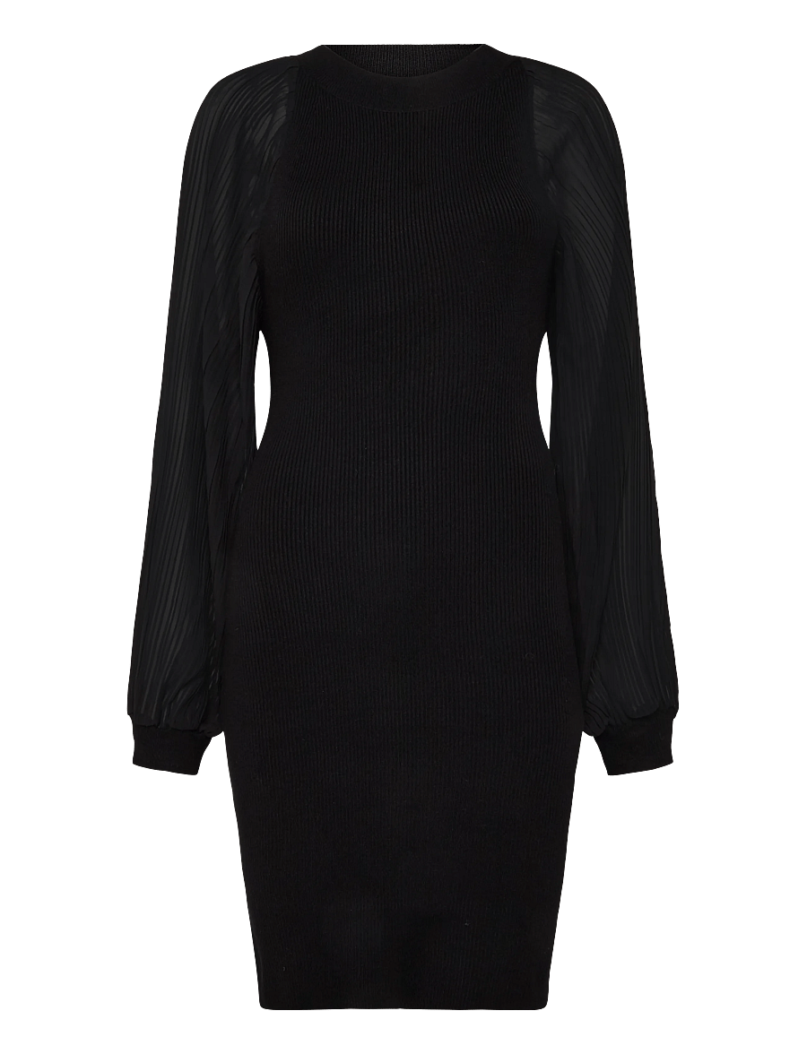 French Connection - KRISTA ORGANZA RUFFLE DRESS - cocktail-kjoler - black - 1