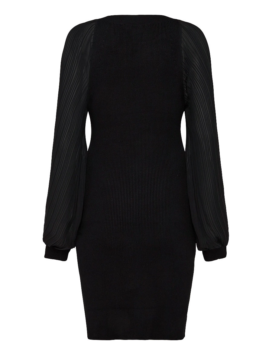 French Connection - KRISTA ORGANZA RUFFLE DRESS - cocktail-kjoler - black - 2