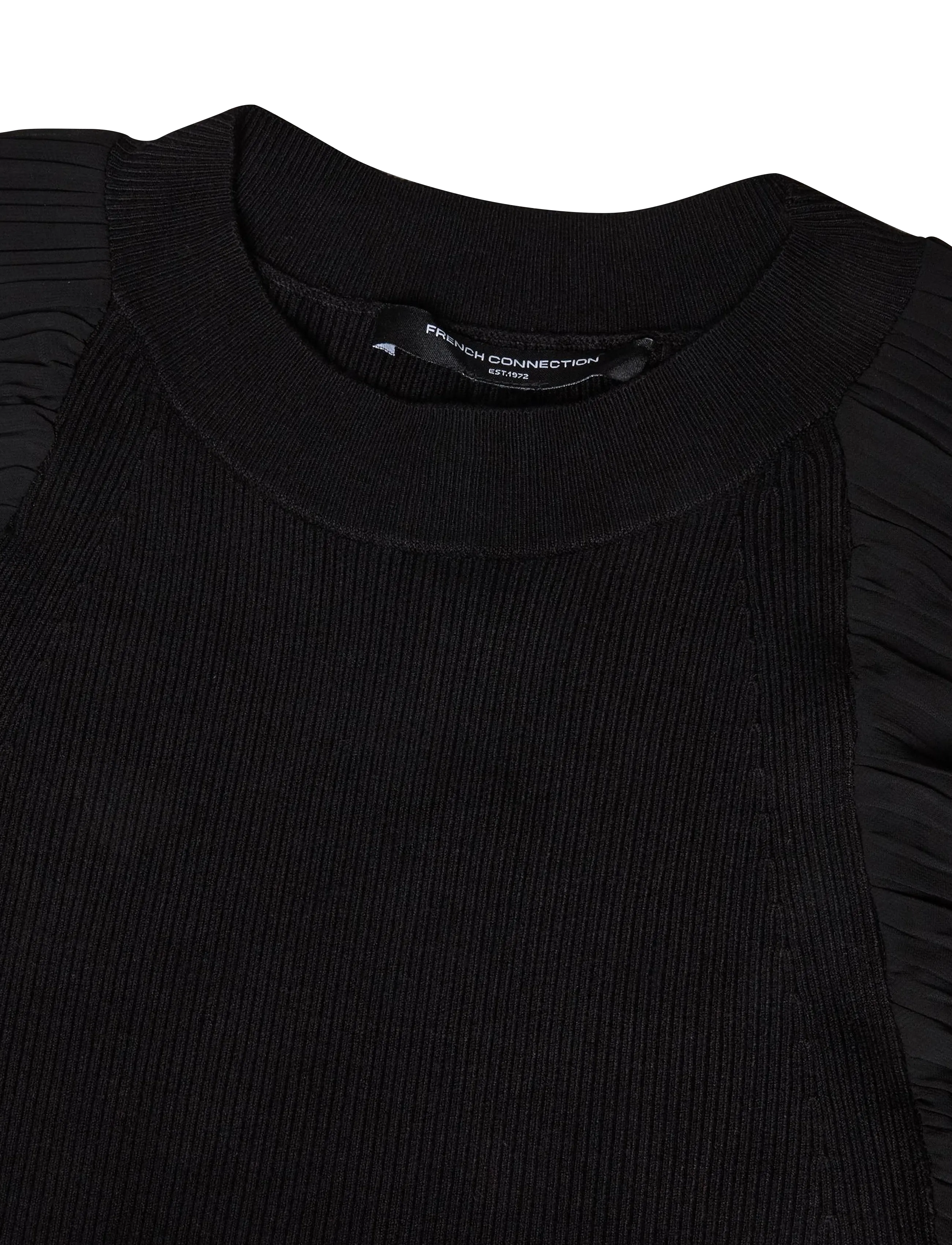 French Connection - KRISTA ORGANZA RUFFLE DRESS - festmode zu outlet-preisen - black - 5