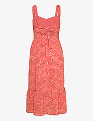 French Connection - ERIN GRETTA DRESS - summer dresses - coral multi - 2