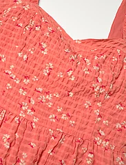 French Connection - ERIN GRETTA DRESS - summer dresses - coral multi - 5