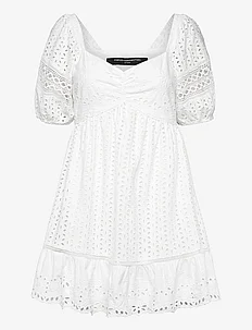 ALISSA COTTON BRODERIE DRESS, French Connection