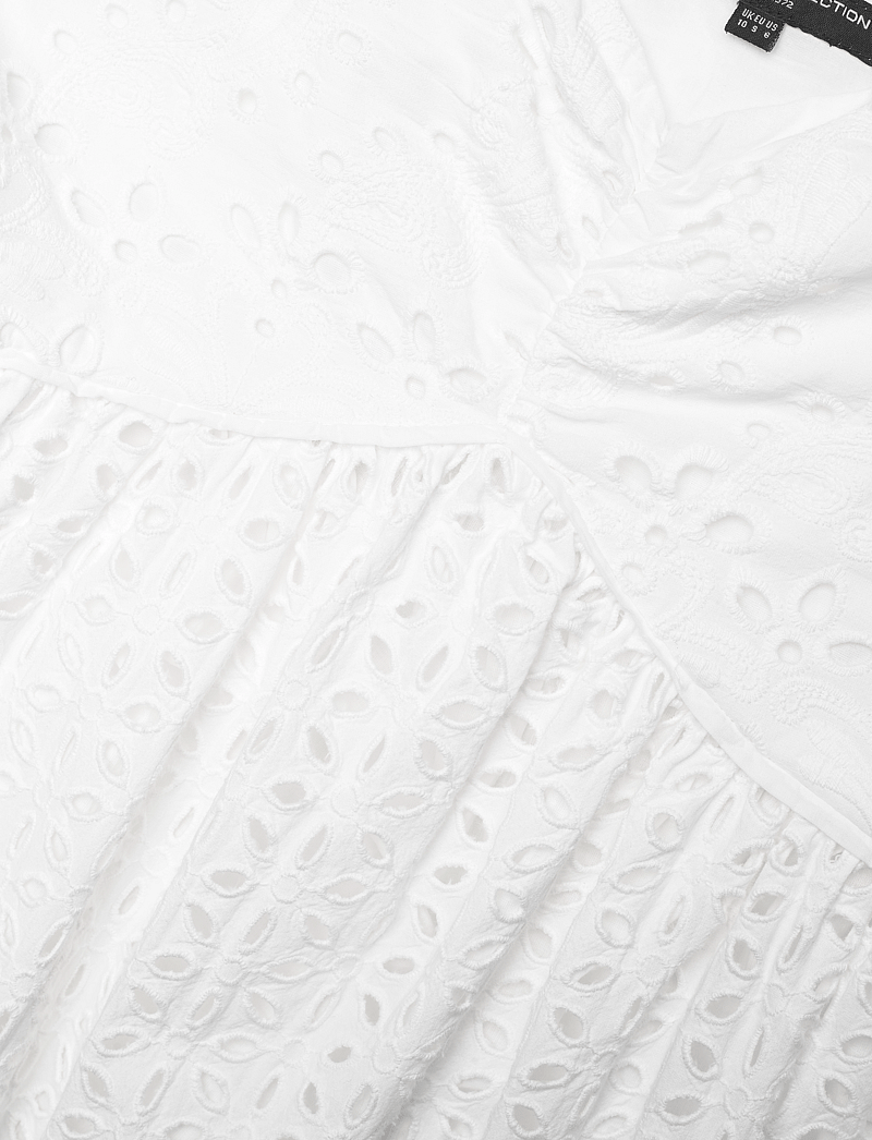 French Connection - ALISSA COTTON BRODERIE DRESS - konfirmation - linen white - 2