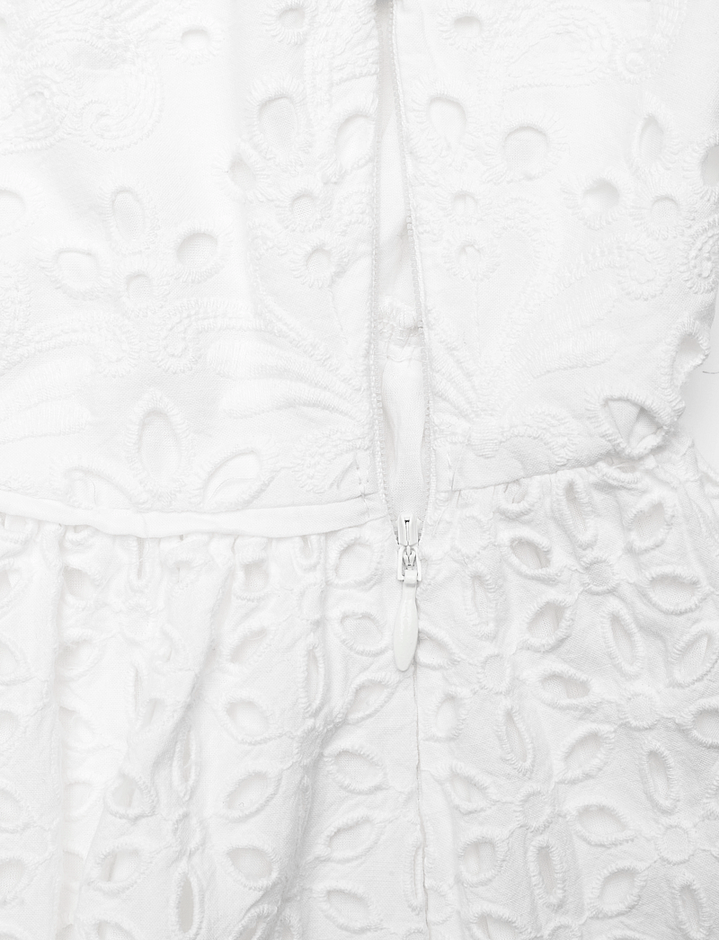 French Connection - ALISSA COTTON BRODERIE DRESS - konfirmation - linen white - 3