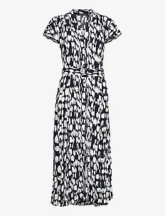 ISLANNA CREPE SS MIDI DRESS, French Connection