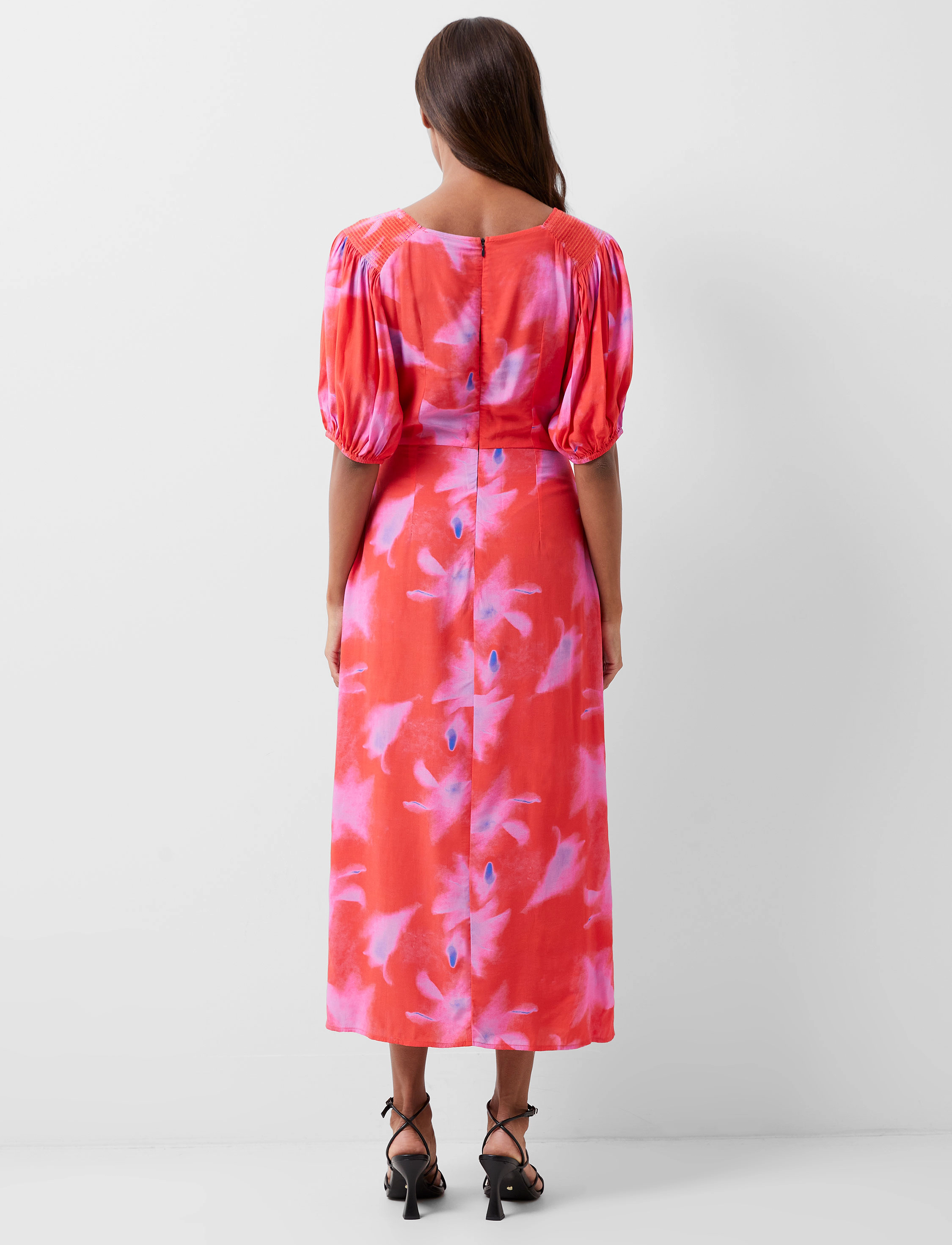 French Connection - CHRISTY DELPHINE DRESS - raspberry sor/aurora - 4