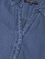French Connection - ZAVES CHAMBRAY DENIM DRESS - jeansklänningar - light vintage - 2