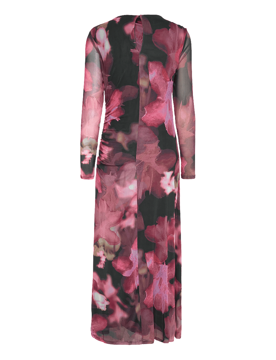 French Connection - TALLUAH TARRISA MESH MIDI DRESS - midi kjoler - black multi - 2