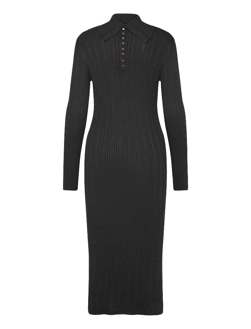 French Connection - NIA MARI DRESS - stickade klänningar - charcoal mel - 3