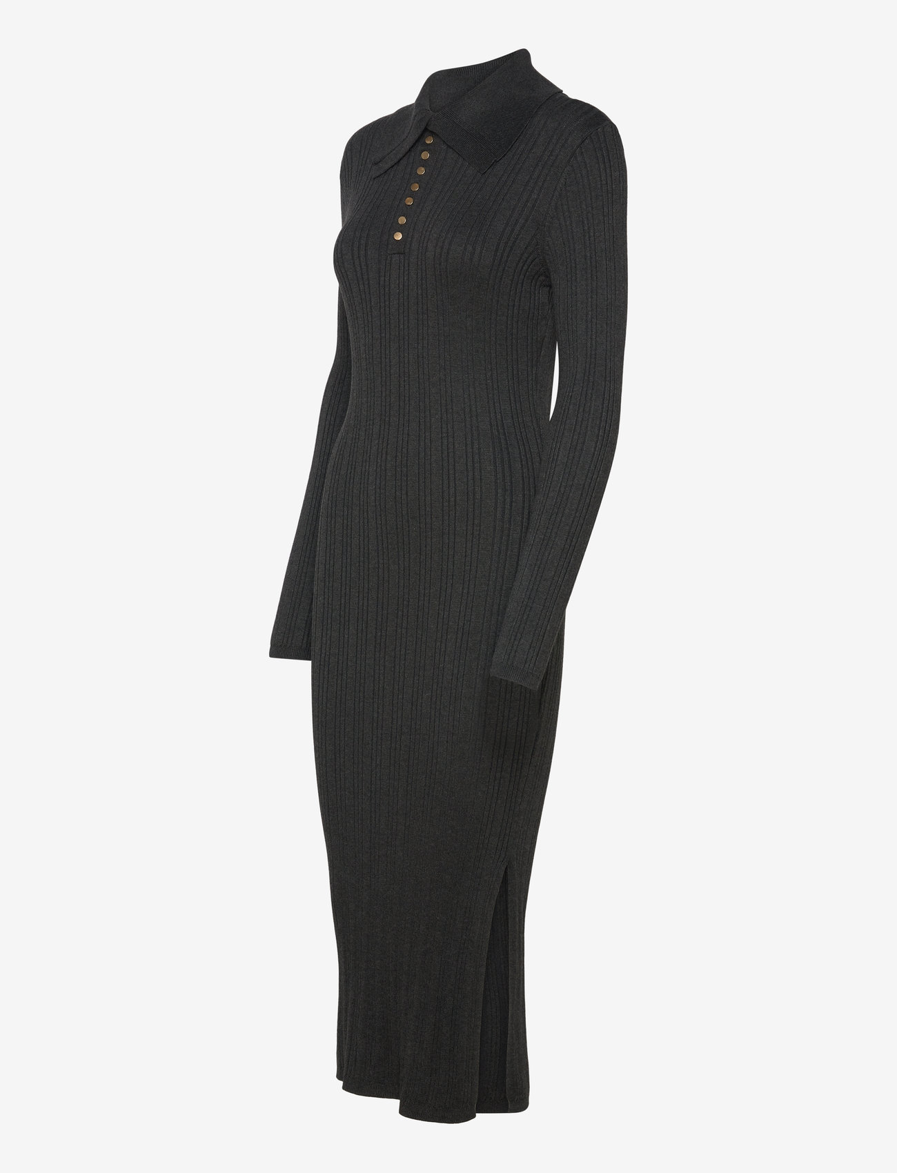 French Connection - NIA MARI DRESS - stickade klänningar - charcoal mel - 4