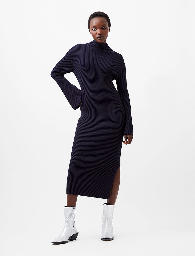 French Connection Lolly Mari Flare Slv Dress midi dresses shop at Booztlet French Connection Lolly Mari Flare Slv Dress midi dresses shop at Booztlet