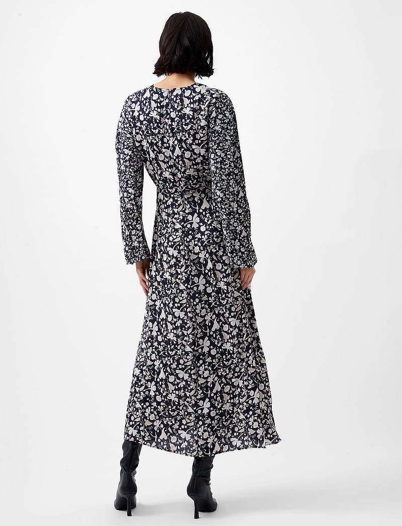 French Connection - JEANNIE CHIARA DRAPE MIDI DRES - midiklänningar - utility bu multi - 4