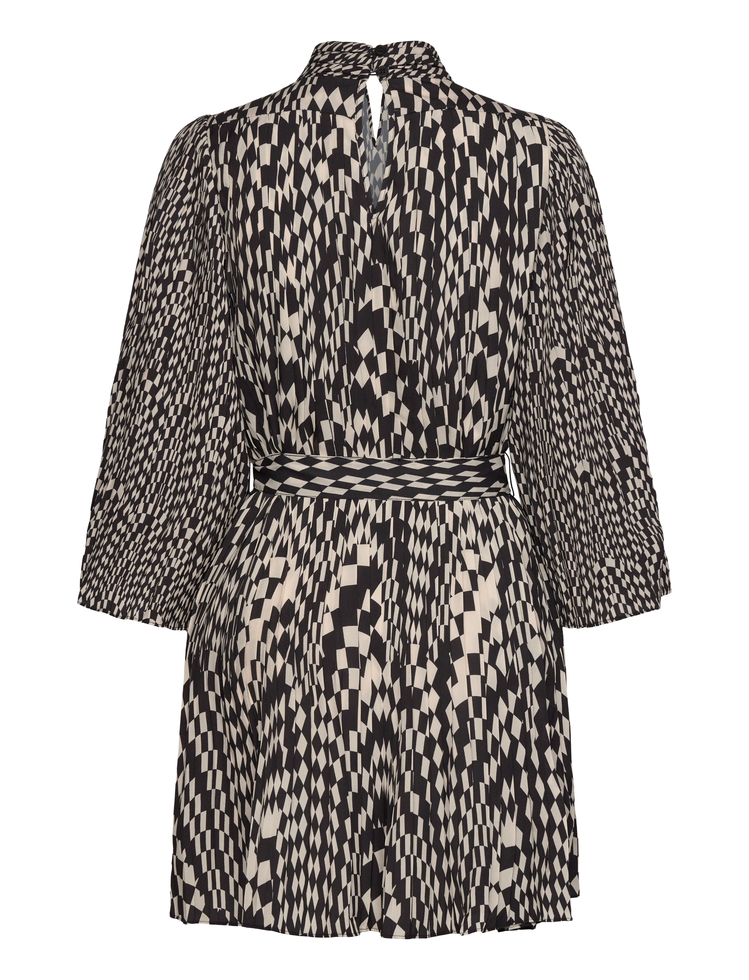 French Connection - FERN ARIE PLEATED ELLA GGT DRS - partykleider - classic cream/blacko - 2