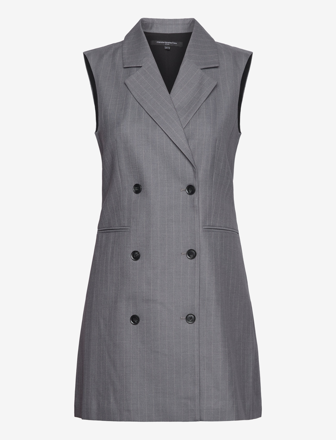 French Connection - FIORELLA PIN STRIPE TUXEDO DRE - grey - 1