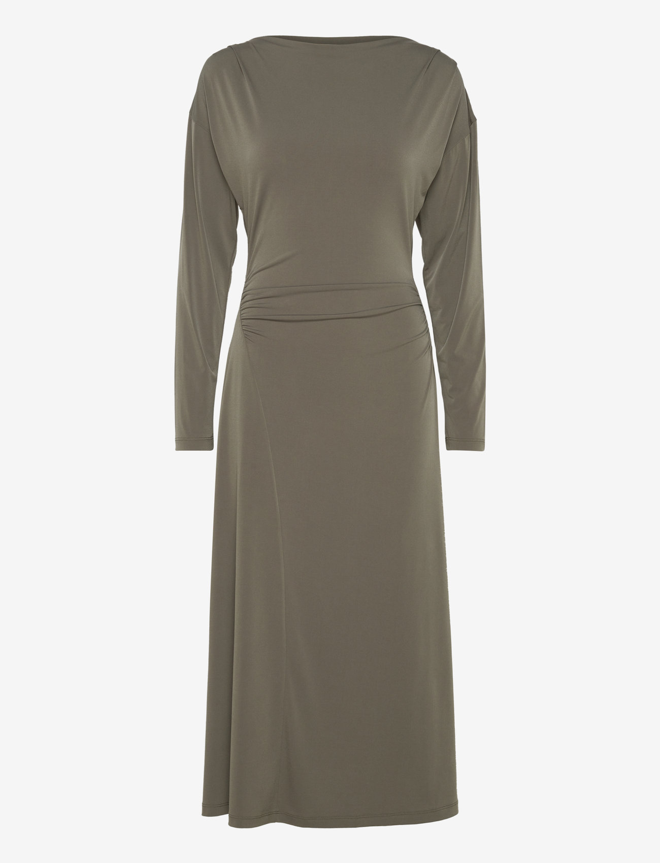 French Connection - SAMIRA JERSEY DRESS - midikleider - tarmac khaki - 1