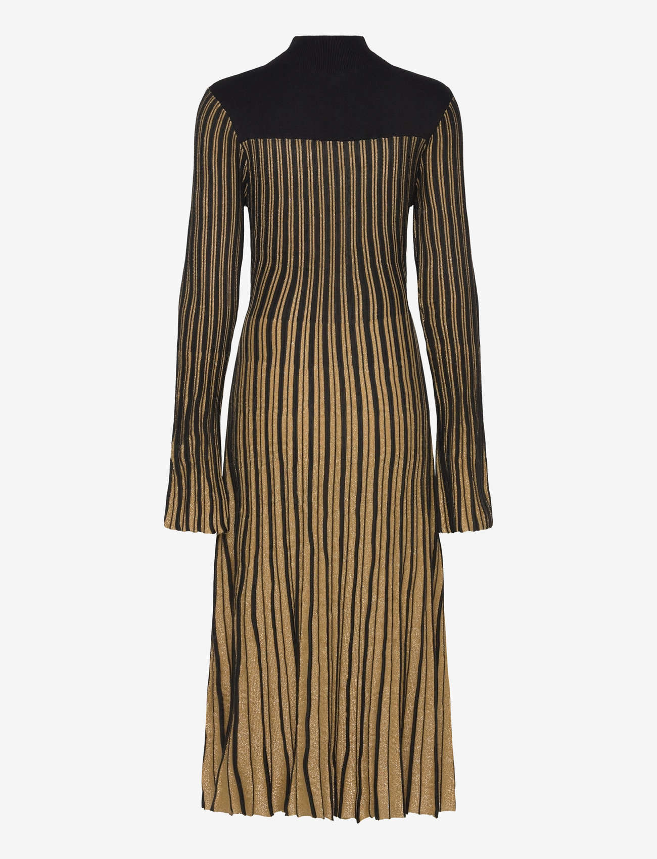 French Connection - JOURNEE MARI LS DRESS - megztos suknelės - blackout - 2