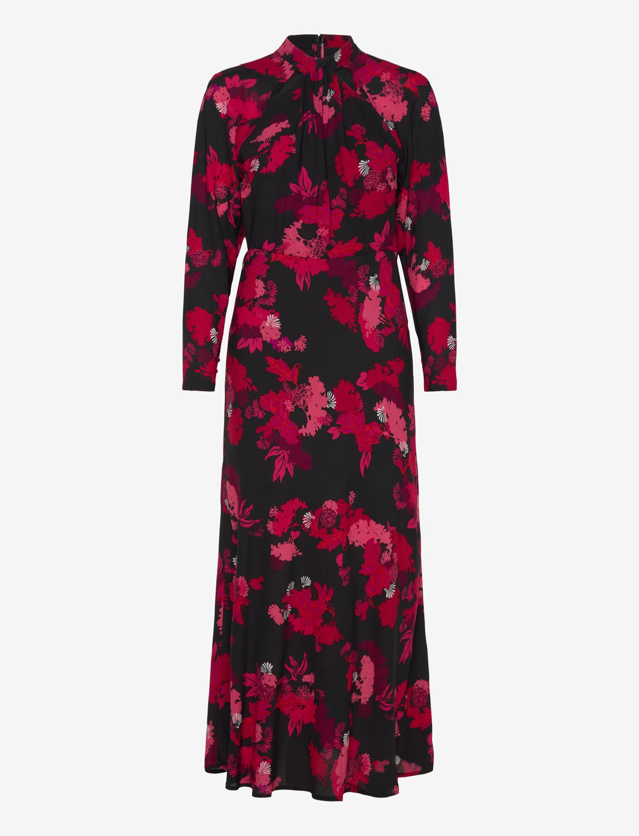 French Connection - FOLIAGE CHIARA TIE KNOT NK DRS - festkjoler - blackout multi - 1