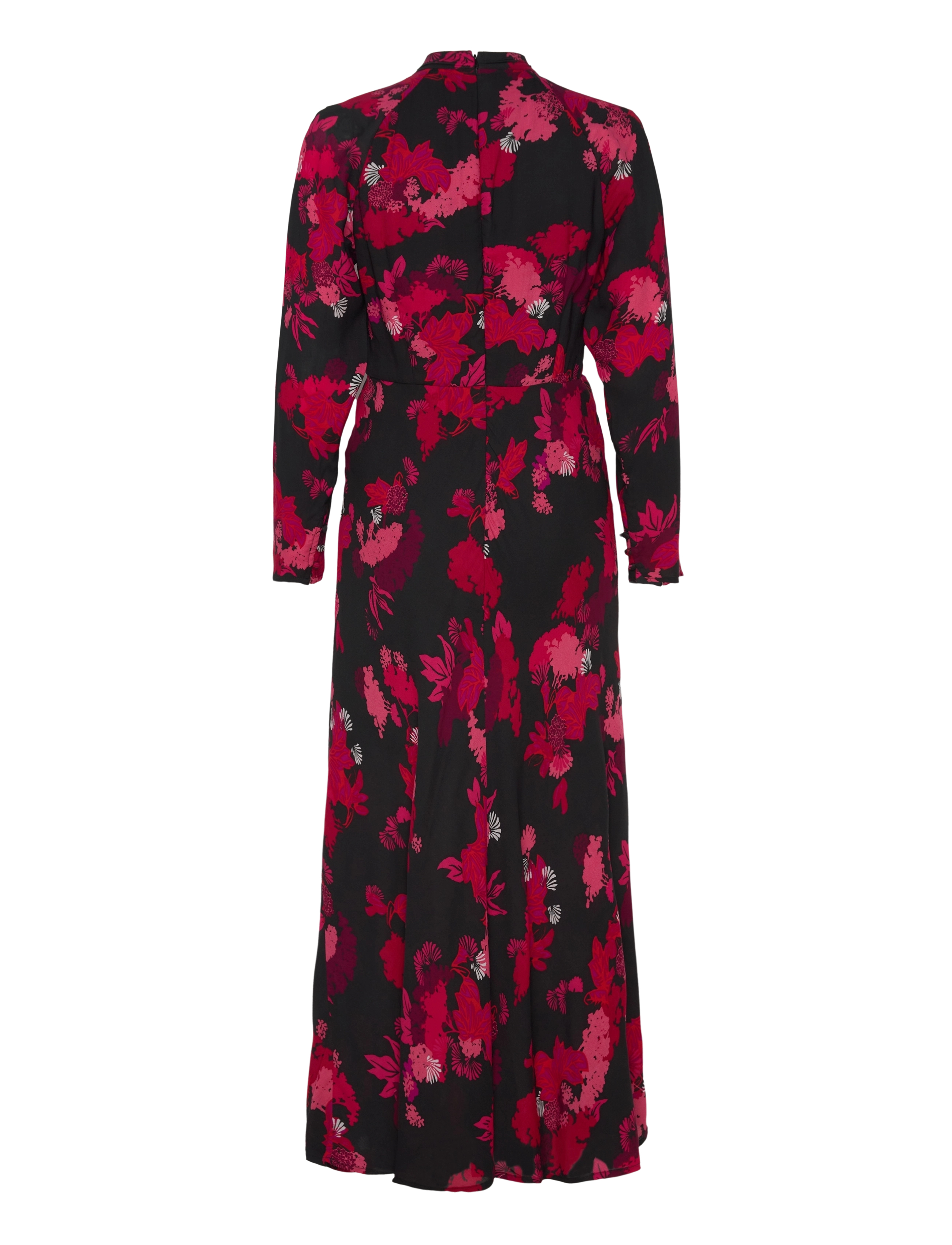 French Connection - FOLIAGE CHIARA TIE KNOT NK DRS - blackout multi - 2
