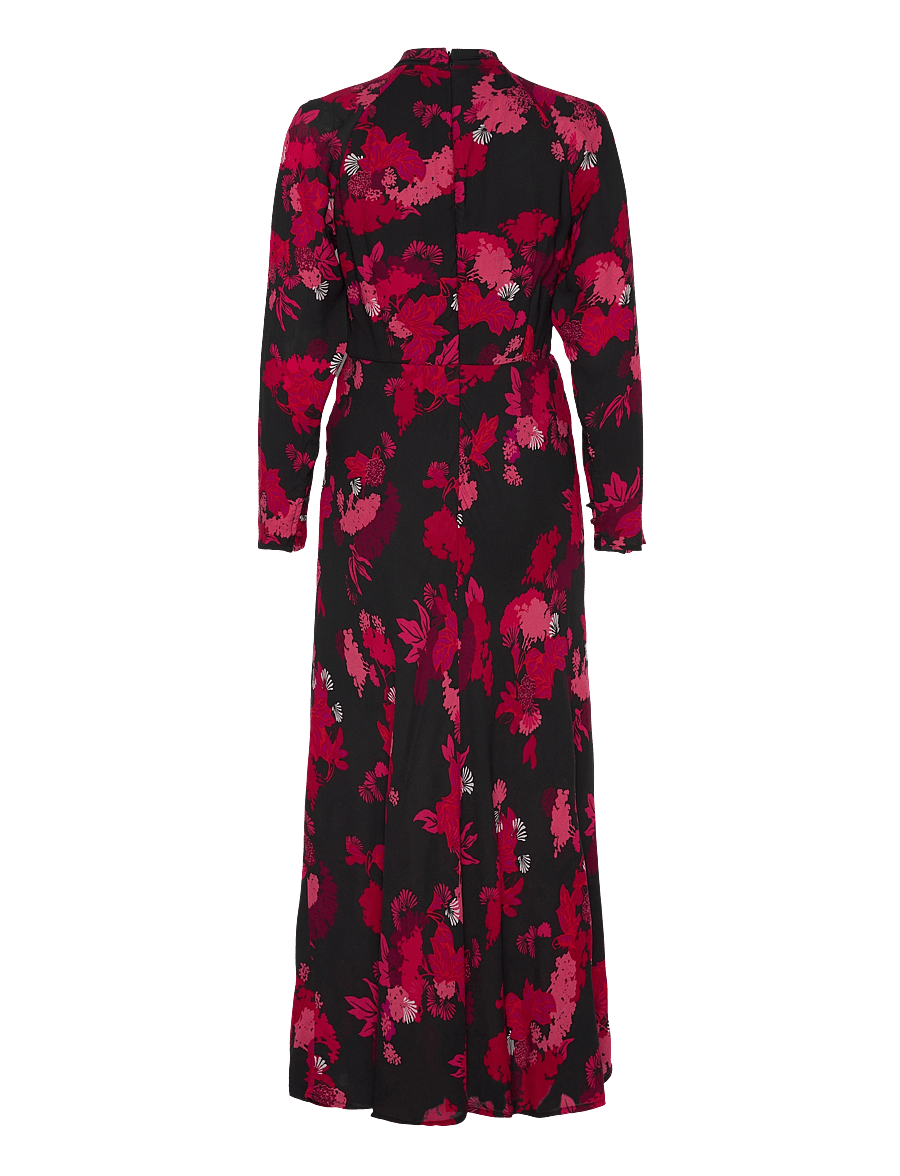 French Connection - FOLIAGE CHIARA TIE KNOT NK DRS - blackout multi - 2