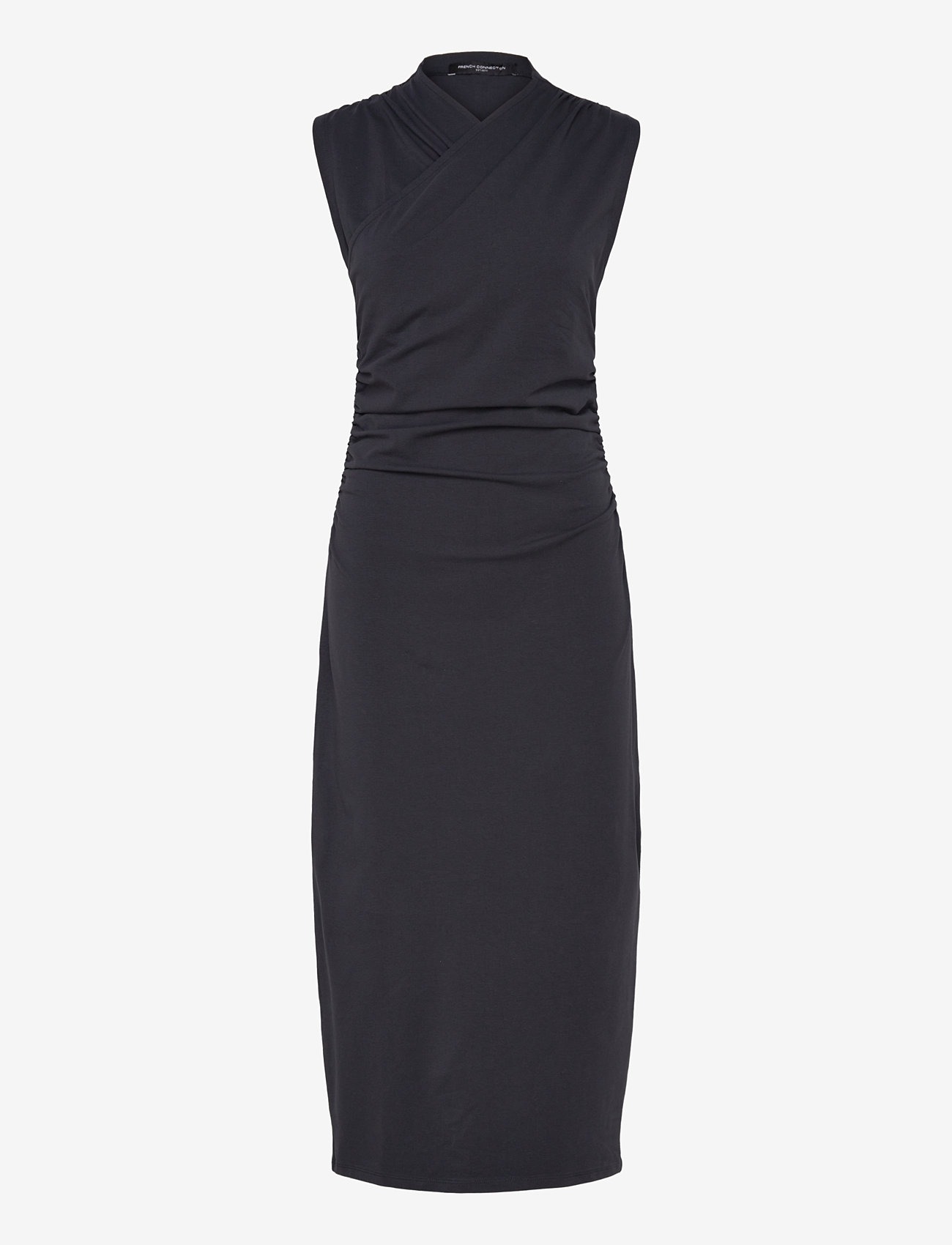 French Connection - RALLIE CROSS OVER NECK MIDI DR - kokteilikleidid - navy - 1