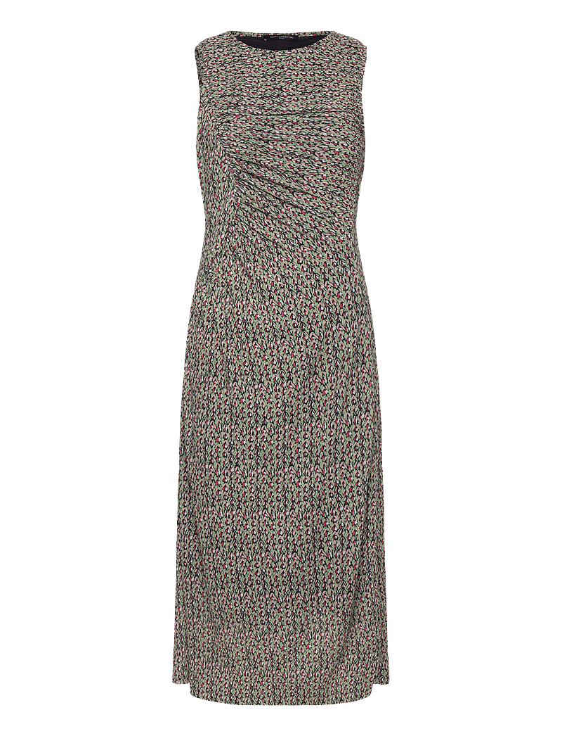 French Connection - SHANNON RUCHED MIDI DRESS - midi-jurken - navy multi - 1