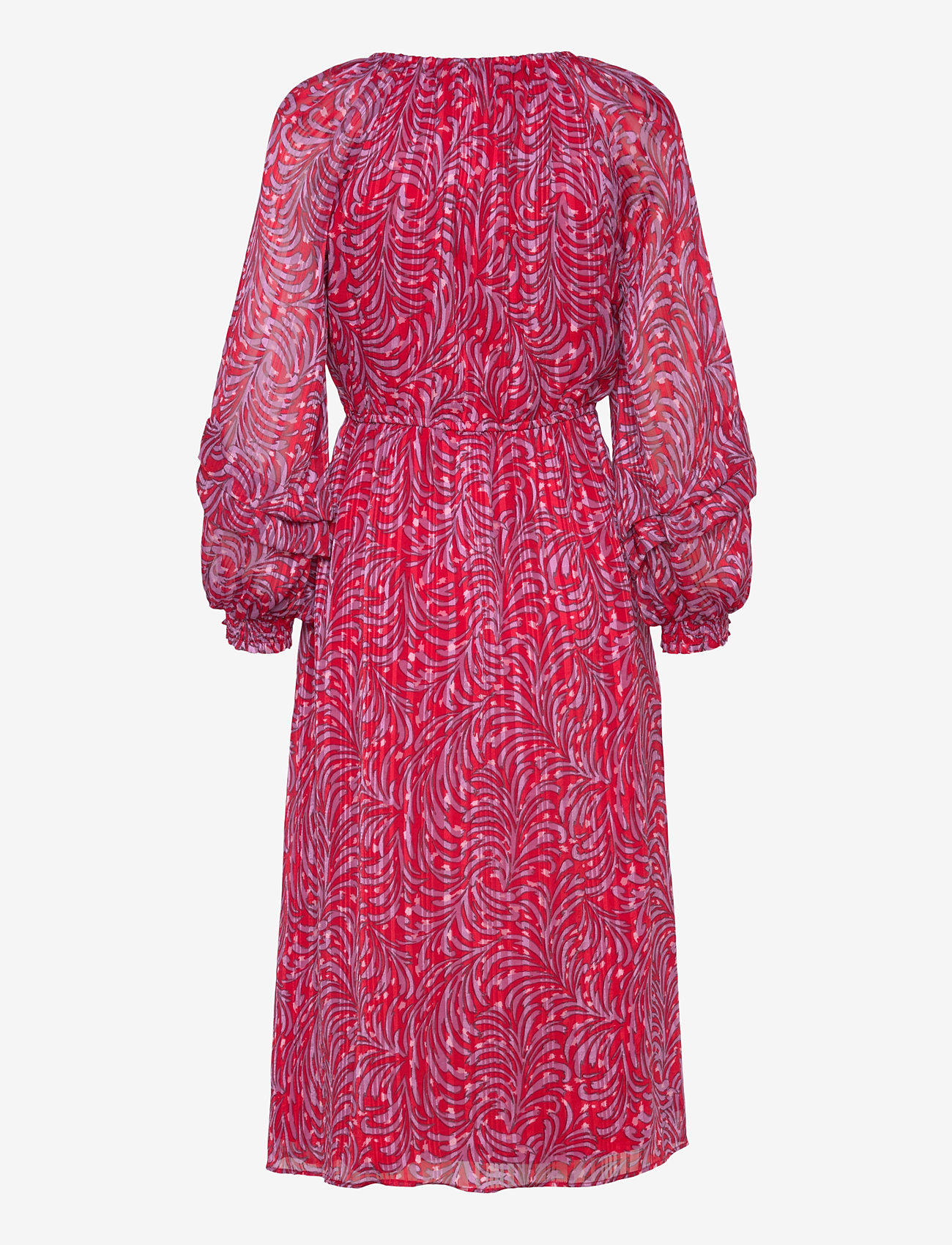 French Connection - AMY CALISTA MIDI DRESS - sommarklänningar - scarlet red multi - 1