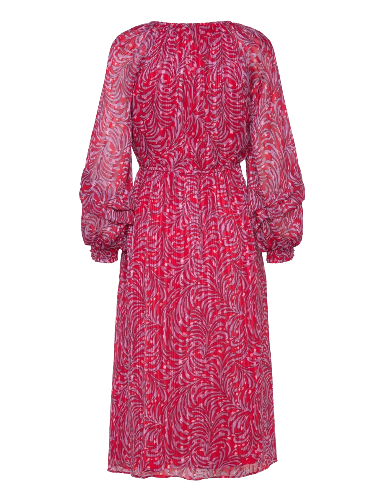 French Connection - AMY CALISTA MIDI DRESS - sommerkleider - scarlet red multi - 1