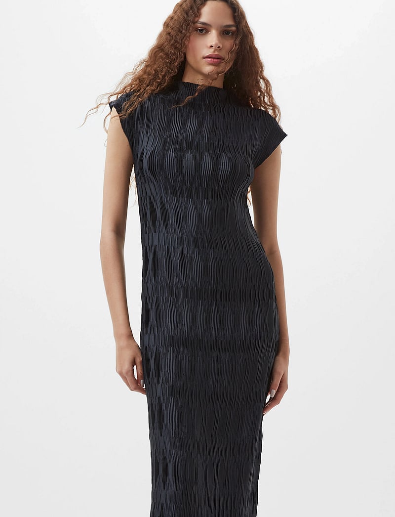 French Connection Moira Pleated Dress midi dresses shop at Booztlet French Connection Moira Pleated Dress midi dresses shop at Booztlet