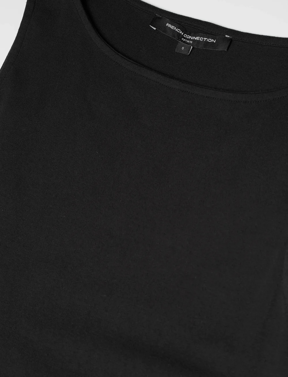 French Connection - PHOEBE JERSEY WOVEN MIX MIDI - sukienki do kolan i midi - black - 5