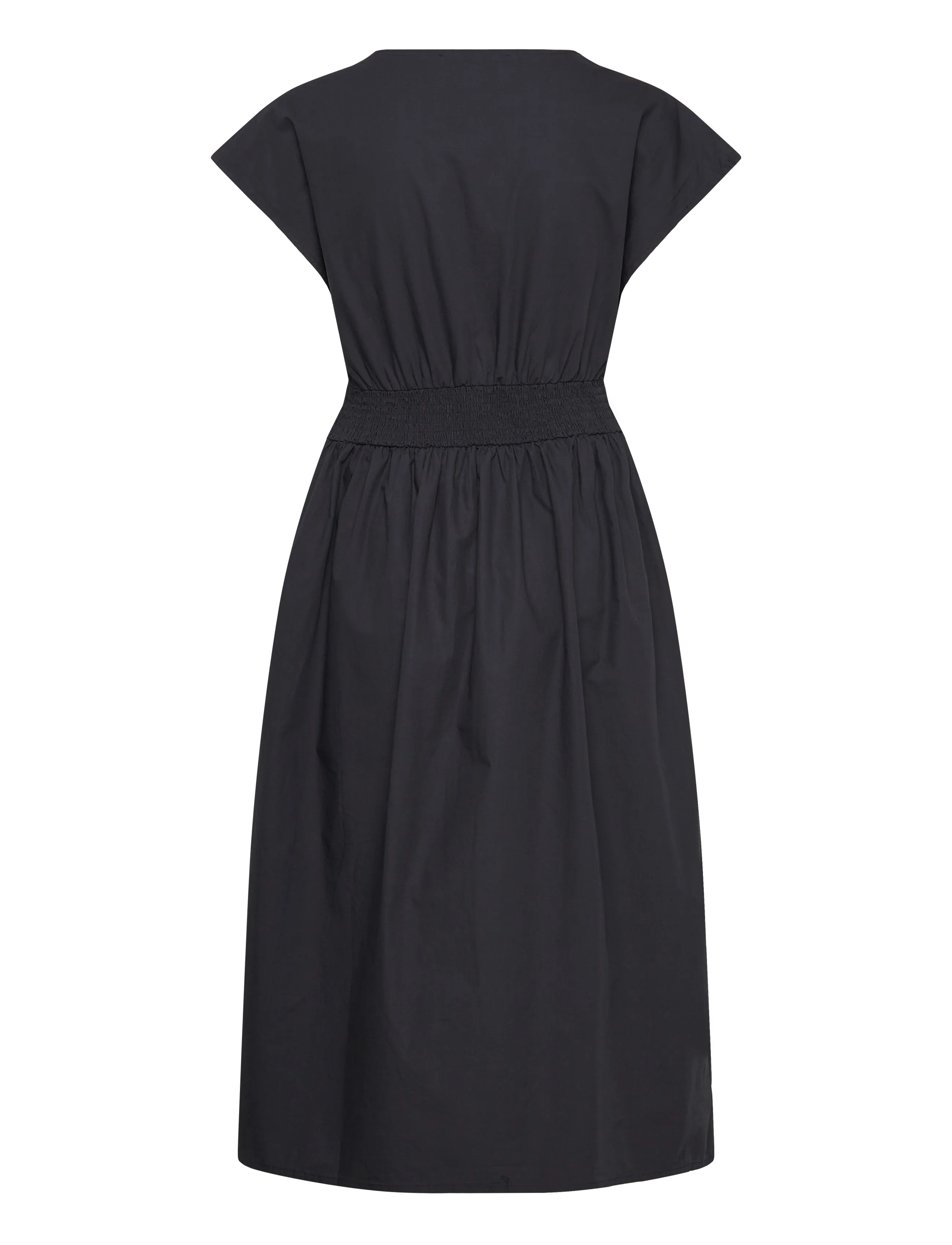 French Connection - BARLETTA POPLIN TIE MIDI DRESS - sommerkleider - navy - 2