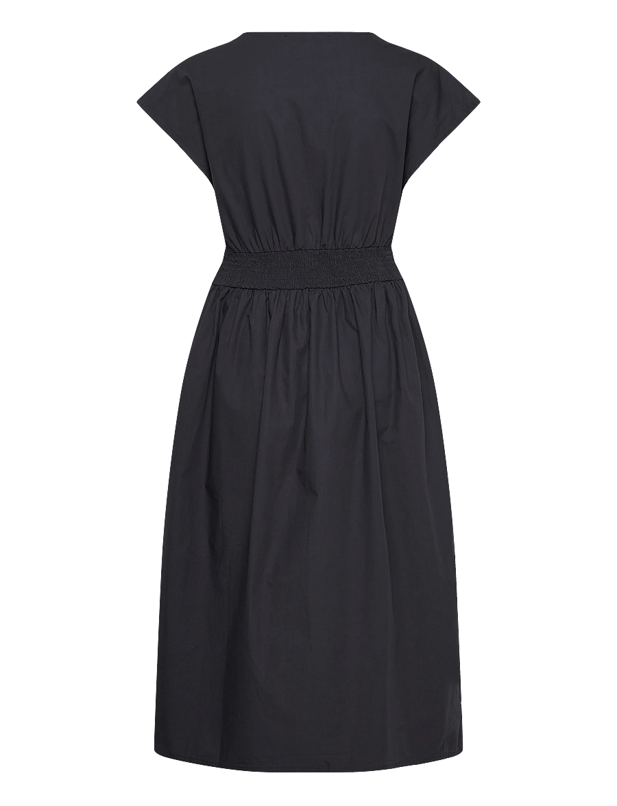 French Connection - BARLETTA POPLIN TIE MIDI DRESS - sommerkleider - navy - 2