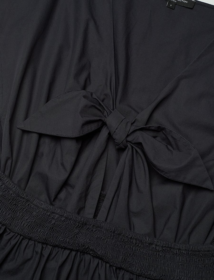 French Connection - BARLETTA POPLIN TIE MIDI DRESS - sommerkleider - navy - 5