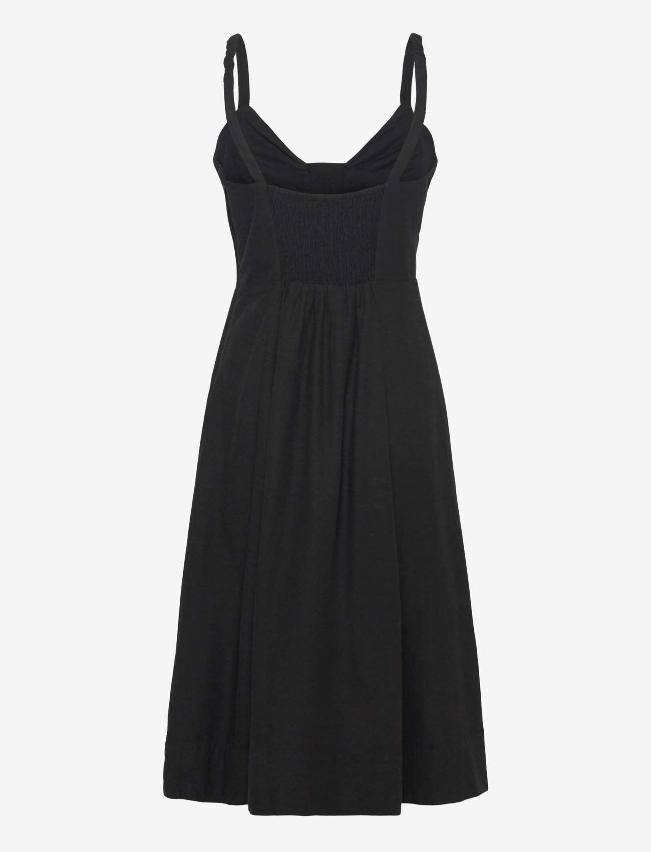 French Connection - ARIETTE STRAPPY MIDI DRESS - festkjoler - black - 1