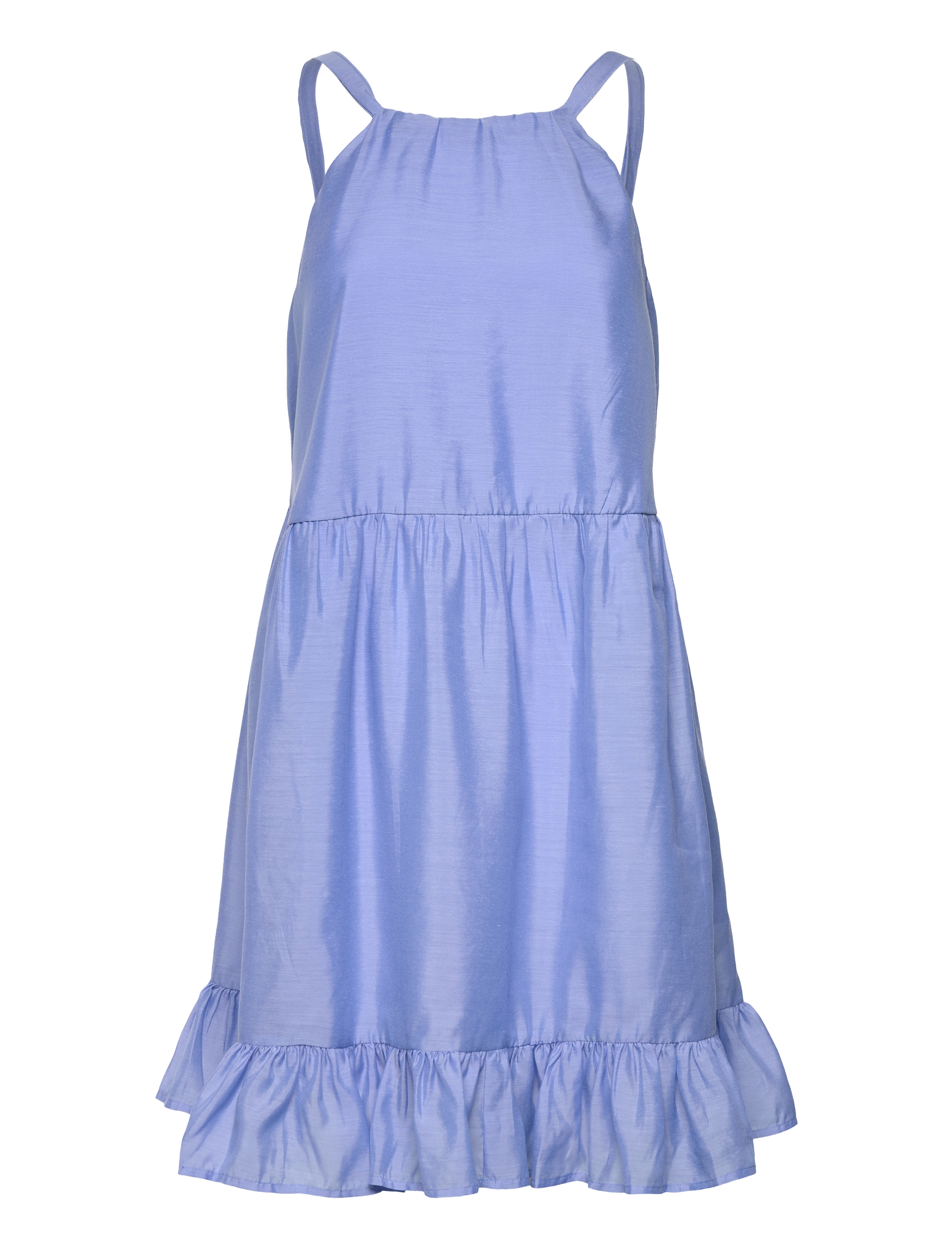 French Connection Hollan Godet Dress, L, Dresses, Blau - Summer Frauen
